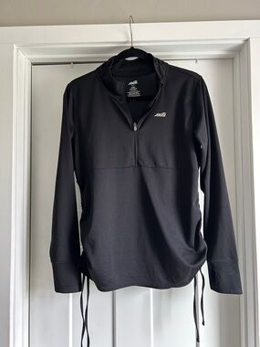 Avia Black Athletic Pullover with White Logo